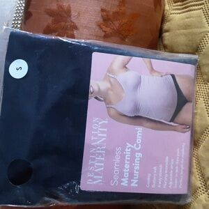 Destination maternity seamless maternity nursing cami size Small.